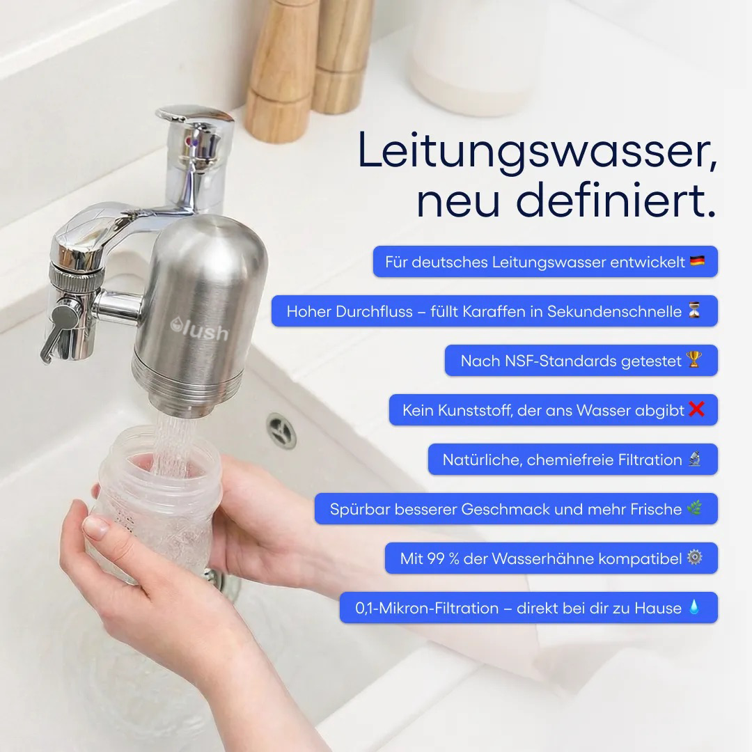 Lush® 3.0 Wasserhahnfilter
